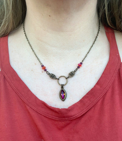 Autumn Woods Nymph Necklace