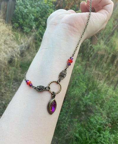 Autumn Woods Nymph Necklace