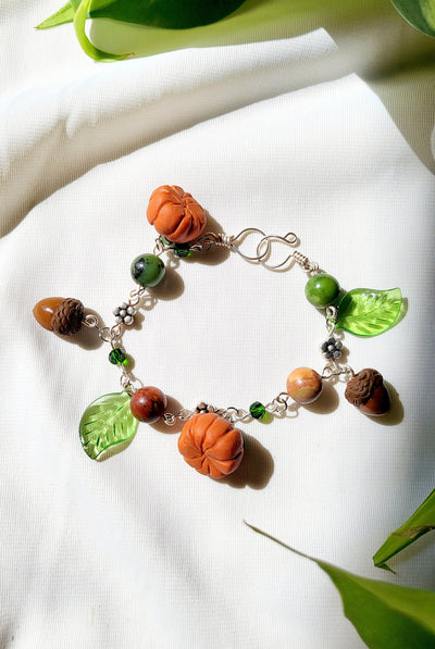 Autumn Harvest Charm Bracelet