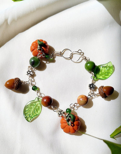Autumn Harvest Charm Bracelet