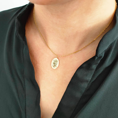 Red Spider Lily Necklace