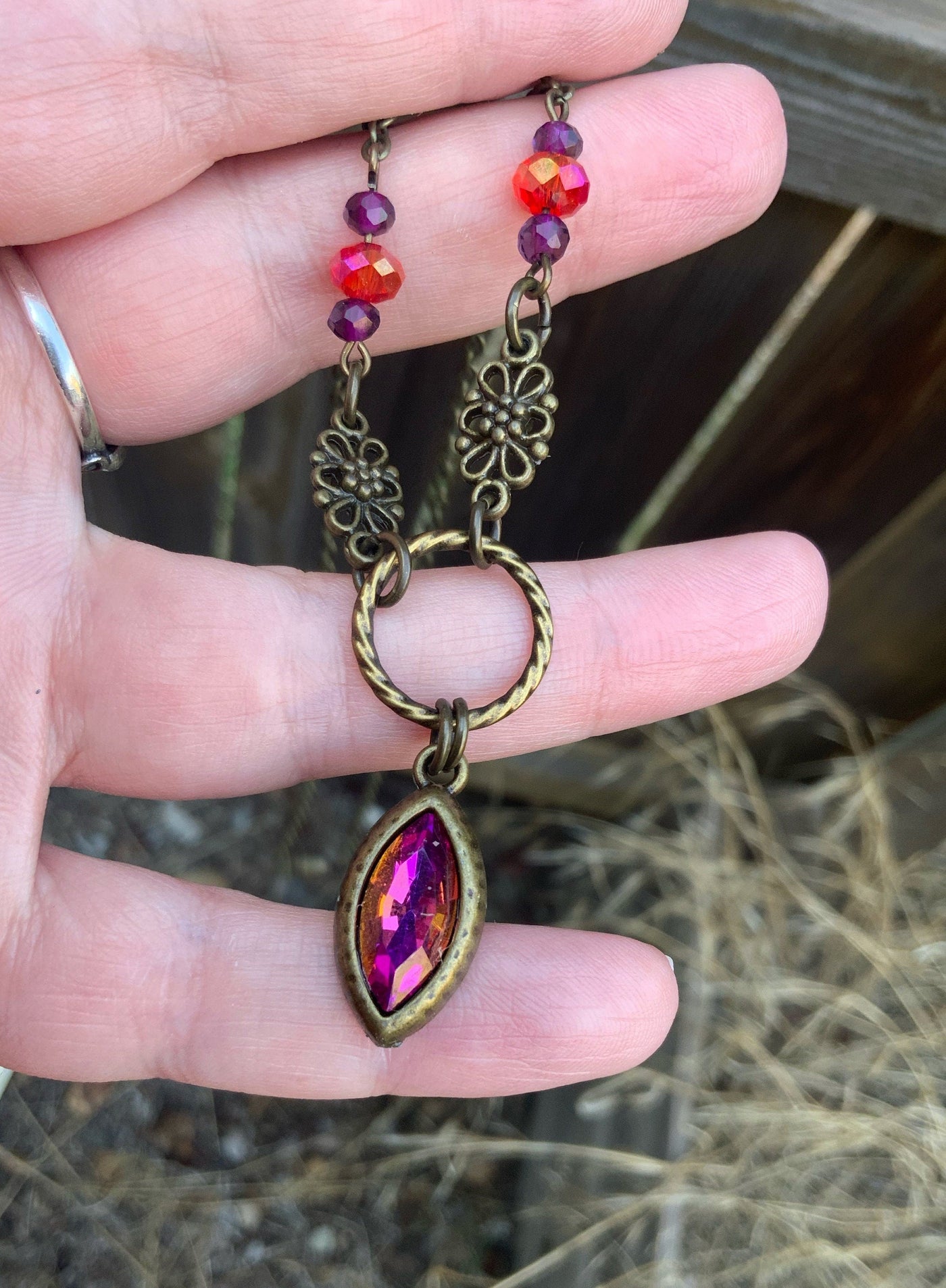 Autumn Woods Nymph Necklace