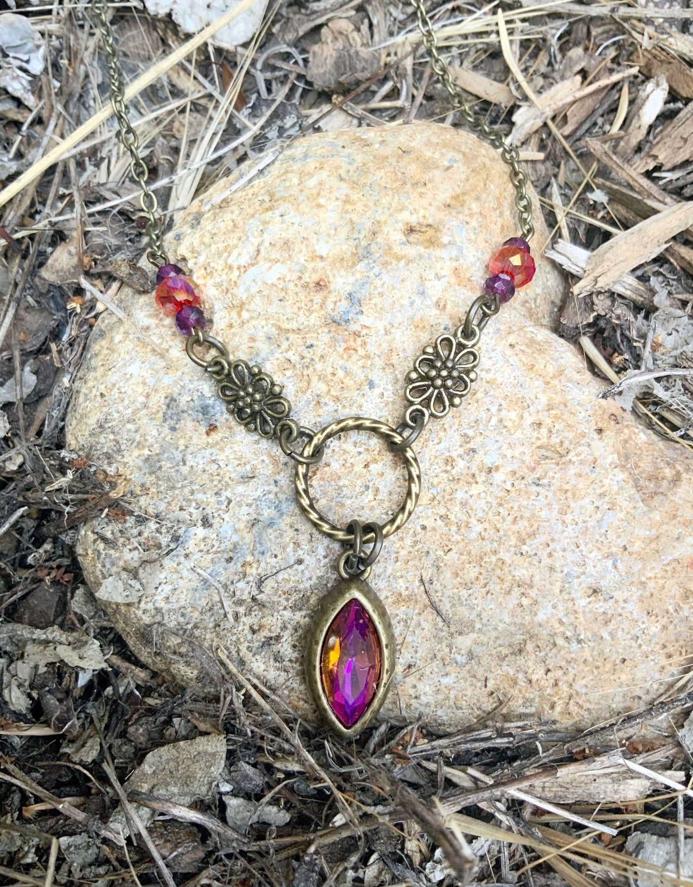 Autumn Woods Nymph Necklace