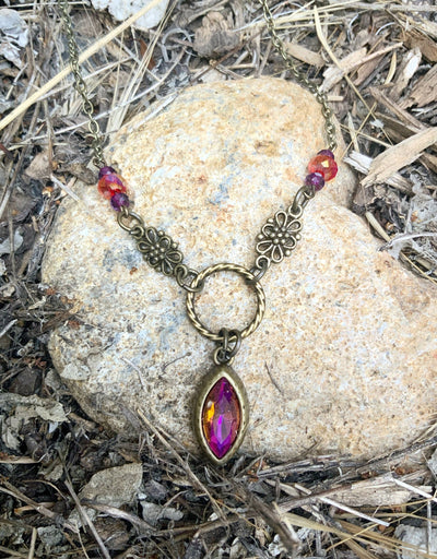 Autumn Woods Nymph Necklace