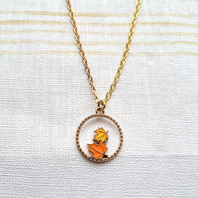 Leaf Necklace Autumn Jewellery