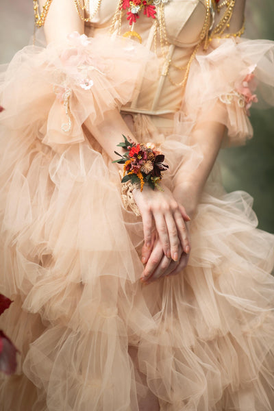 Autumn Flower Bracelet Wedding Jewellery