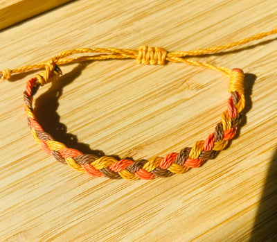 Handmade Autumn Bracelet Set of 3