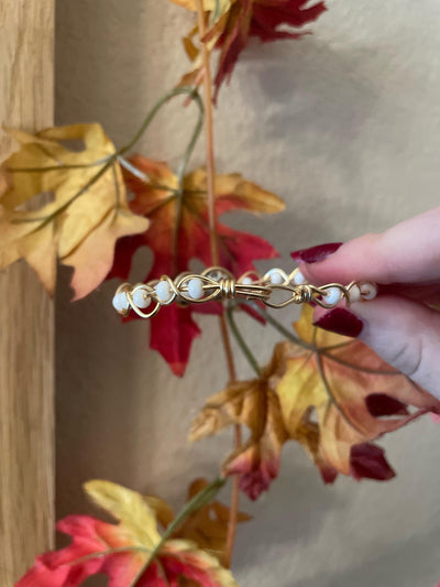 Fall Leaves Braided Bracelet