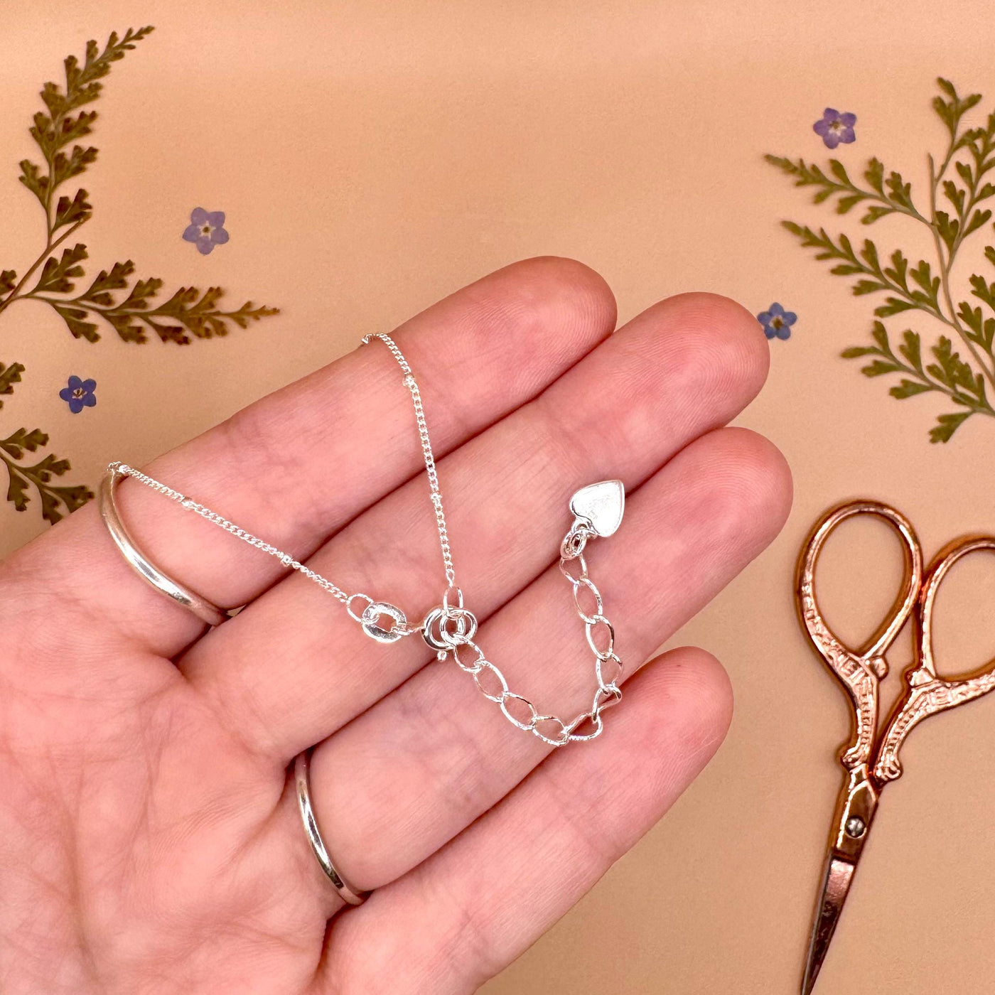 Maple Leaf Micro Crochet Necklace