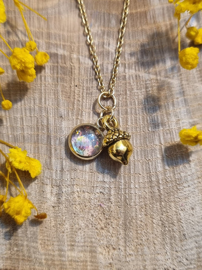Autumn Acorn Necklace