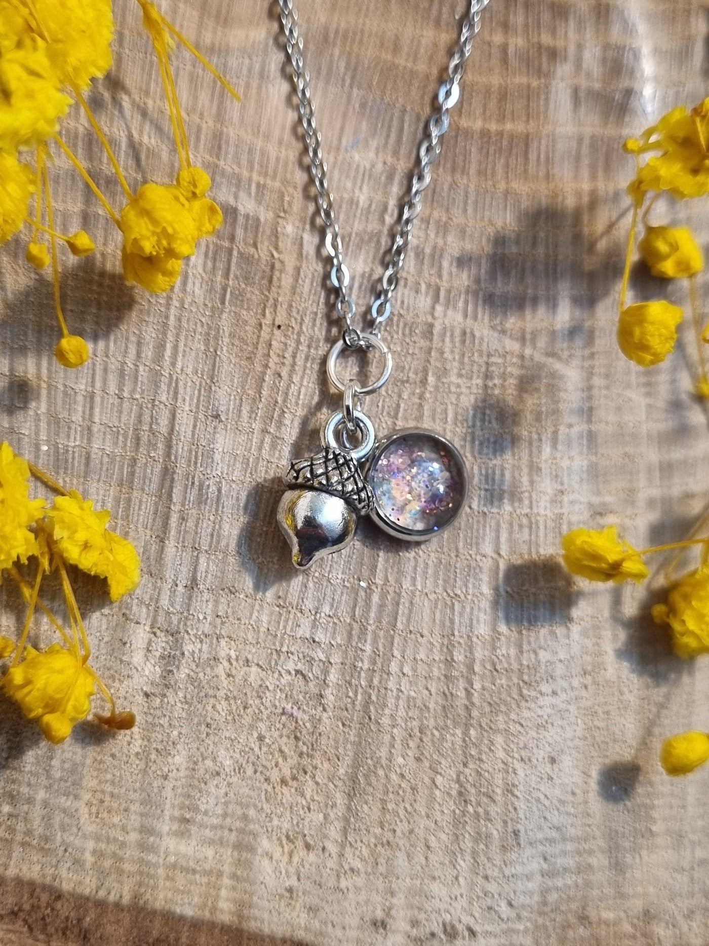 Autumn Acorn Necklace