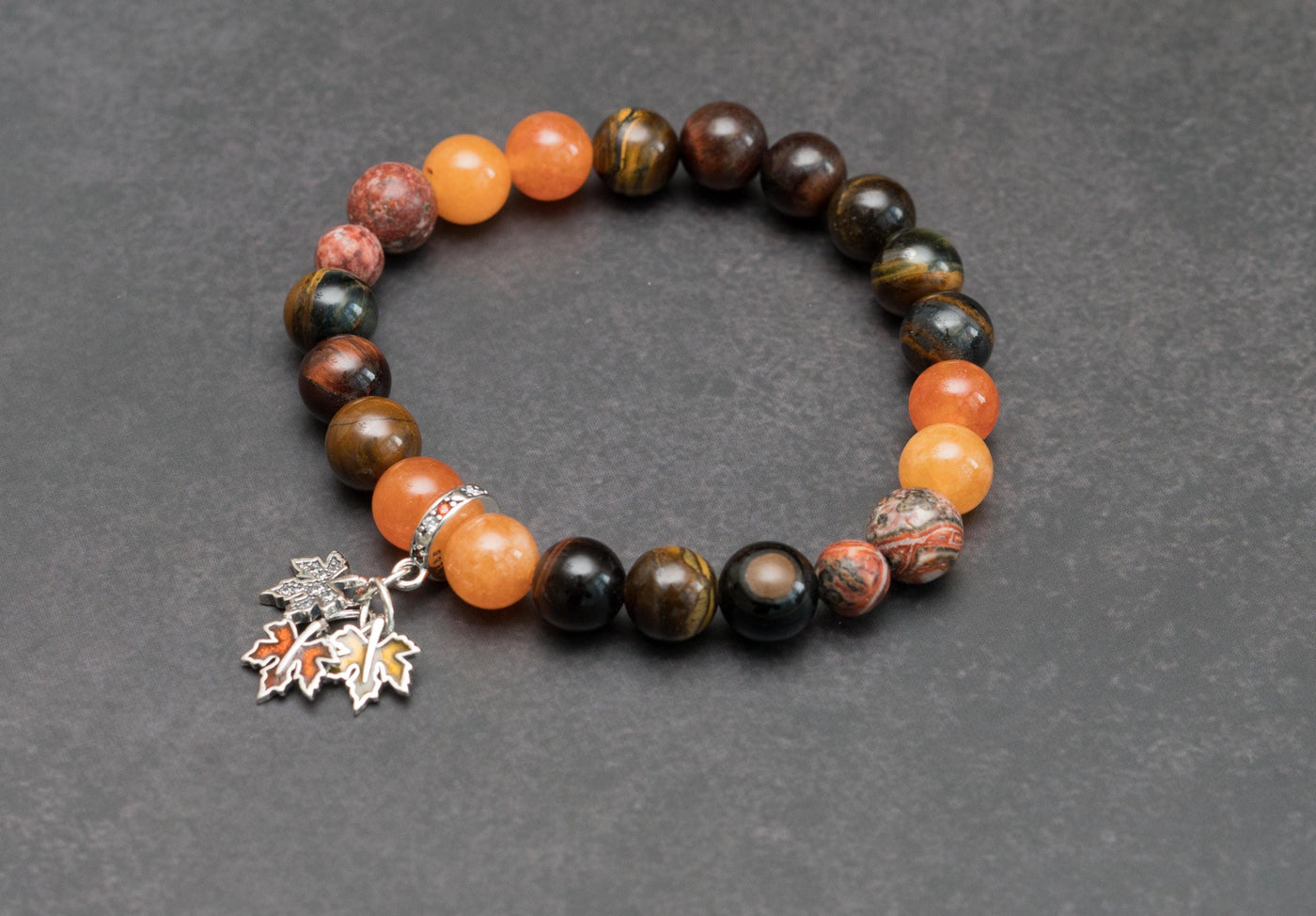 Autumn Tiger Eye Bracelet