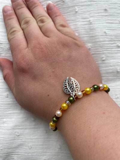 Autumn Leaves Elastic Bracelet