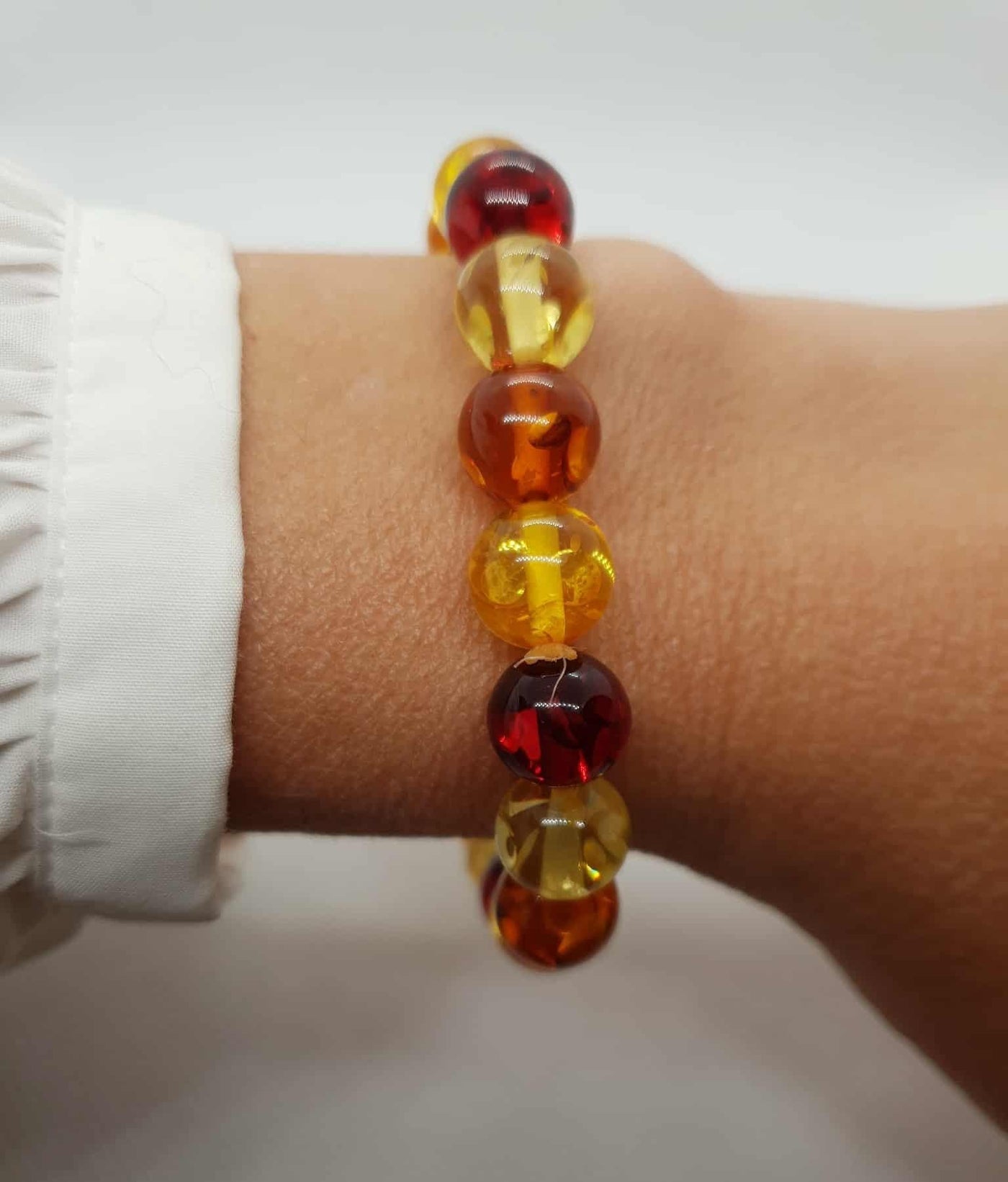 Baltic Amber Bead Bracelet