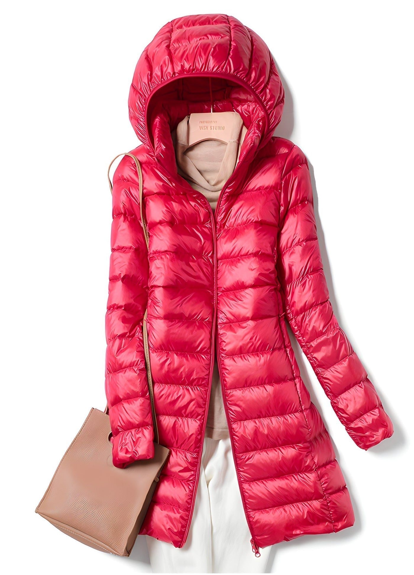 Women's long padded winter coat for ultimate warmth