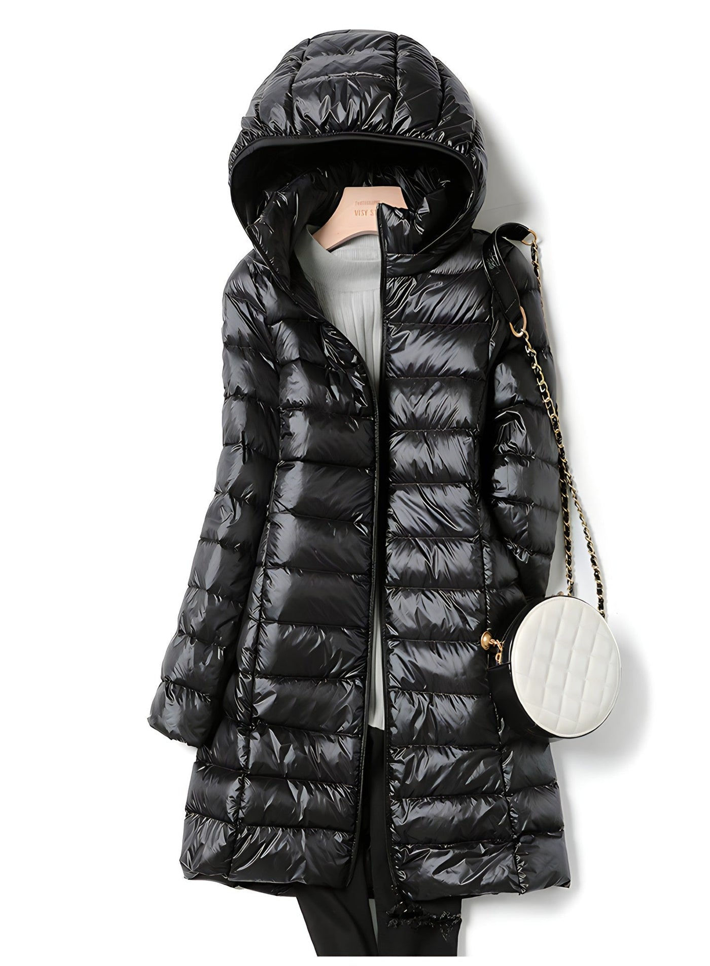 Women's long padded winter coat for ultimate warmth