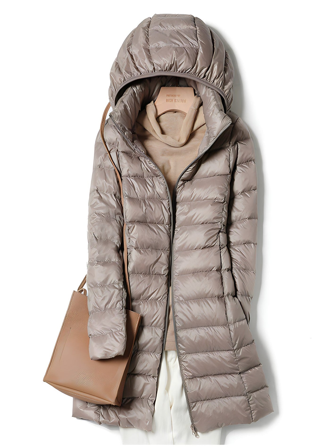 Women's long padded winter coat for ultimate warmth