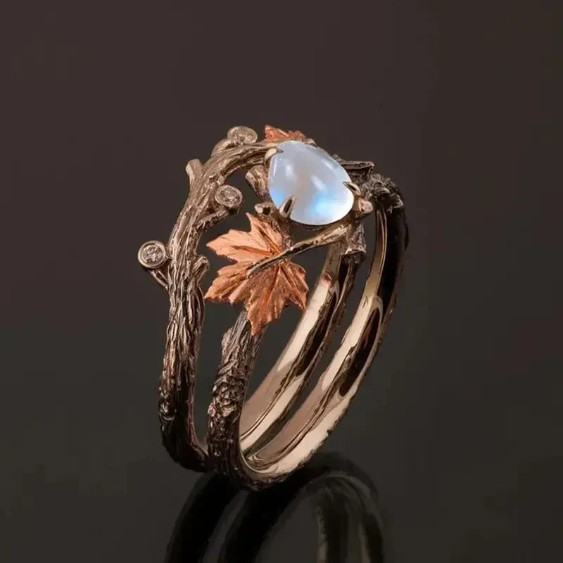 Moonlit Meadow Ring | Rose Gold 16k