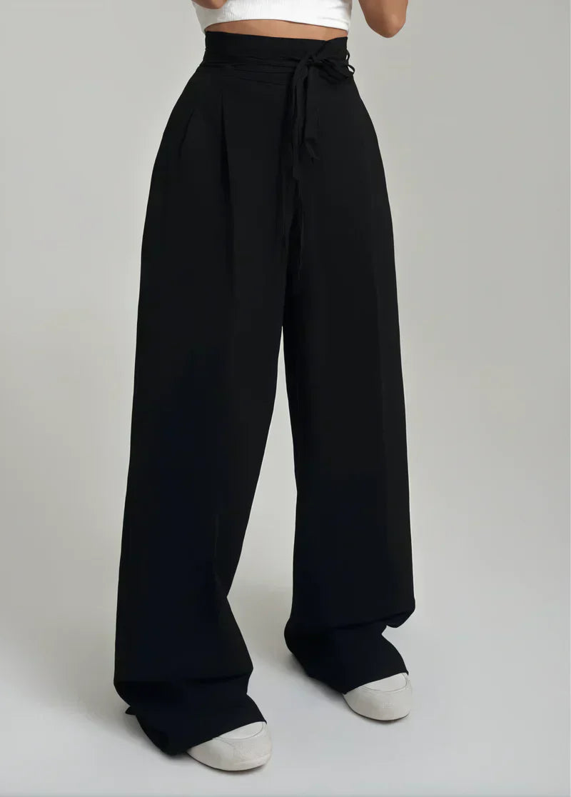 Velarelle™ High-Waist Wide-Leg Pants — Glide Through Your Day with Unstoppable Comfort and Effortless Style
