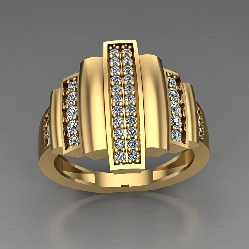 Golden Sparks Fine Ring