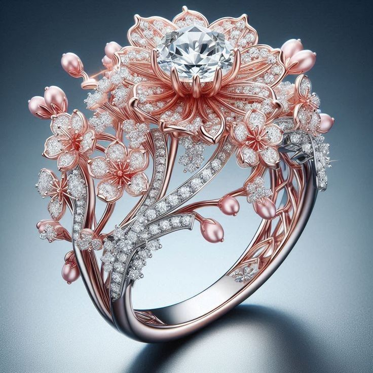 Rose Blossom Bright Ring