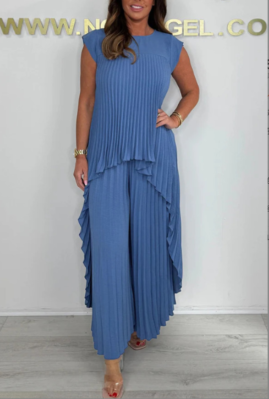 Luna™ - Chic Top and Pants Set