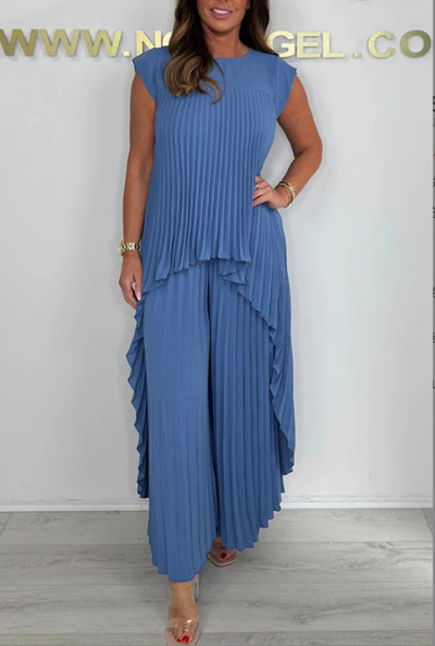 Luna™ - Chic Top and Pants Set