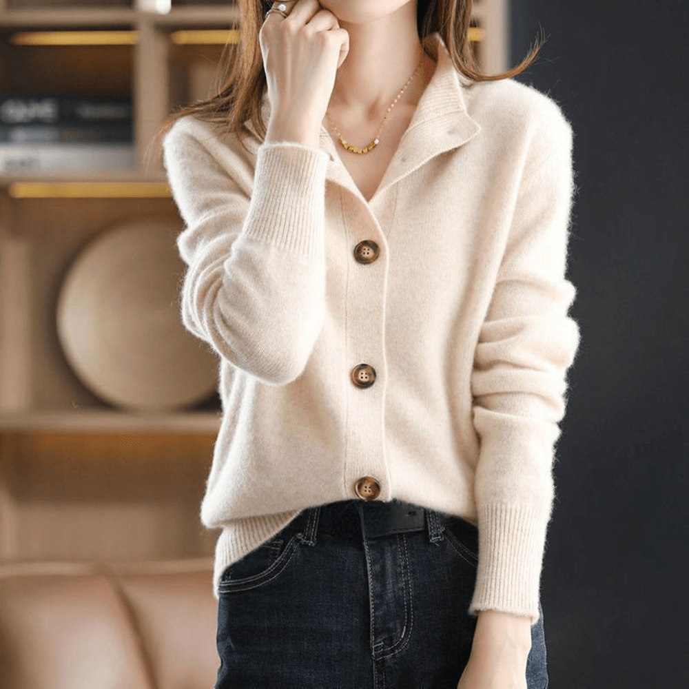 Sofia™ | Cashmere-Look Knit Cardigan