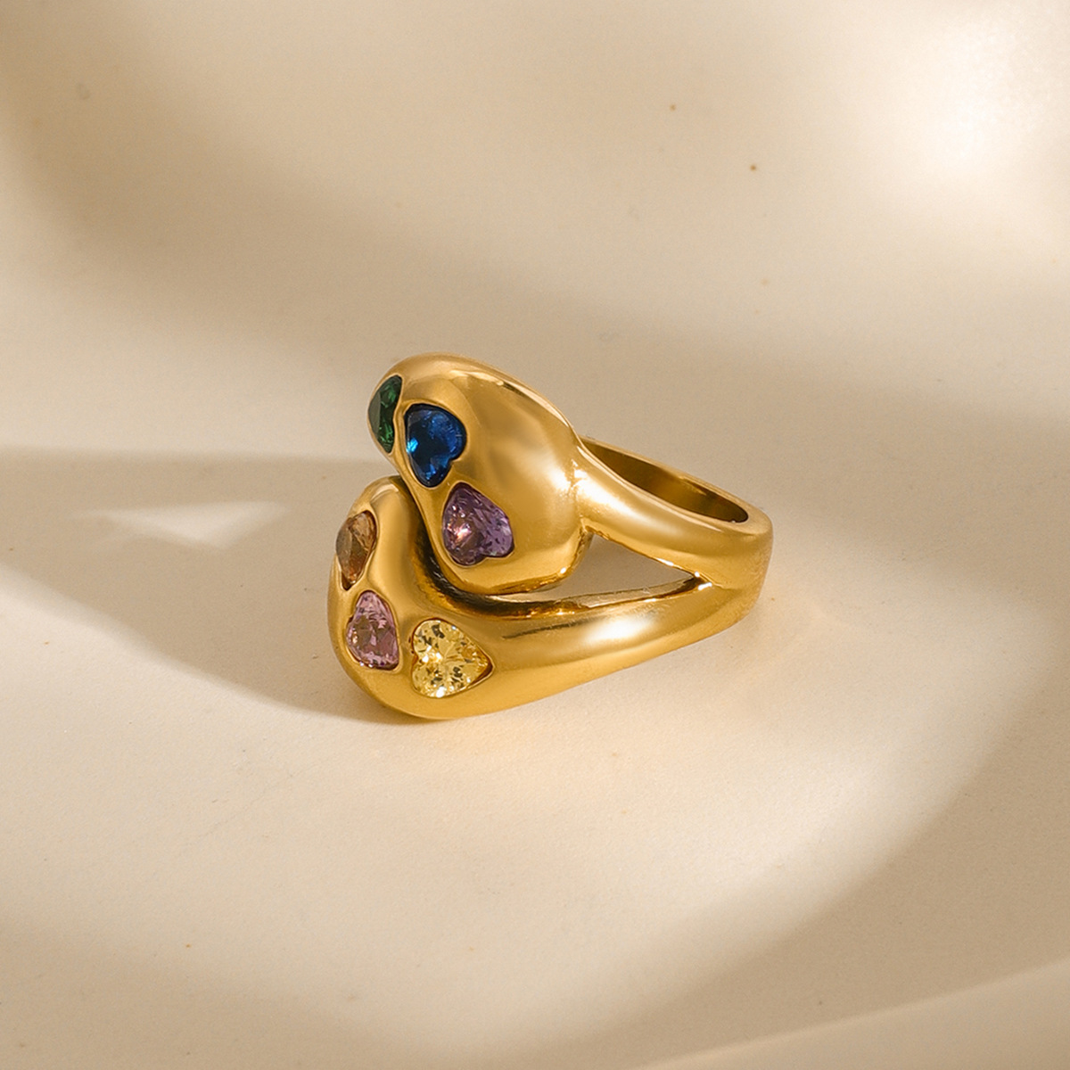 Colour Splash Gem Ring