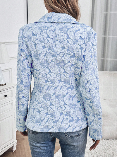 Scarlett™ - Stylish Floral Print Blazer