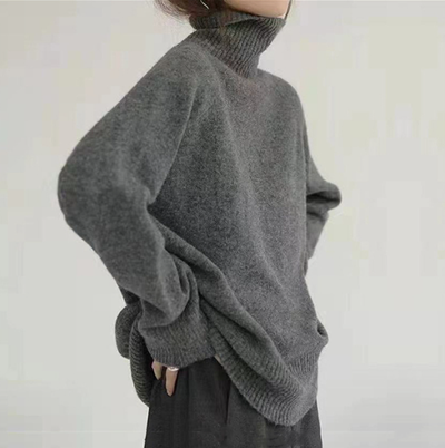 Julia | Soft High-Neck Knit Sweater