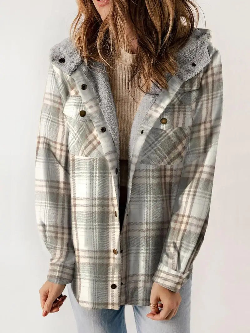 THE MARLOWE | PLAID COMFORT JACKET