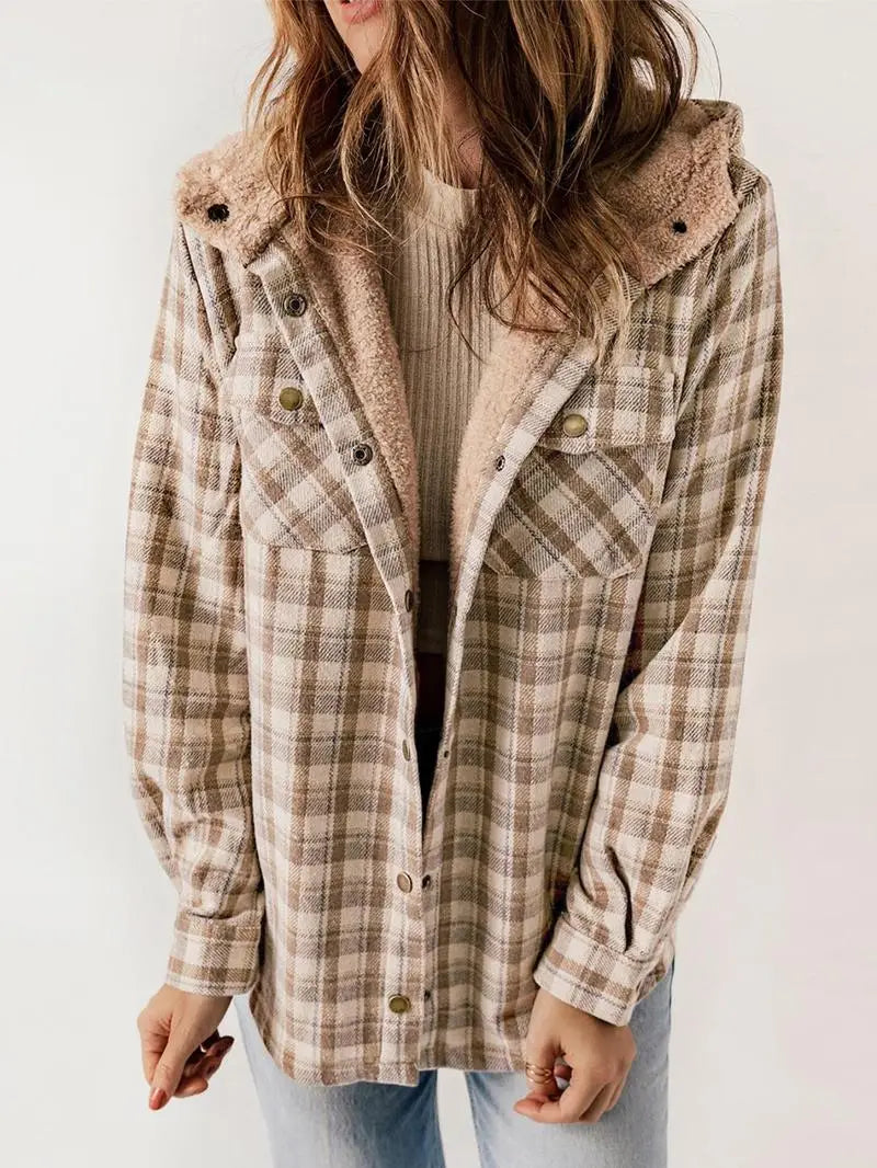 THE MARLOWE | PLAID COMFORT JACKET
