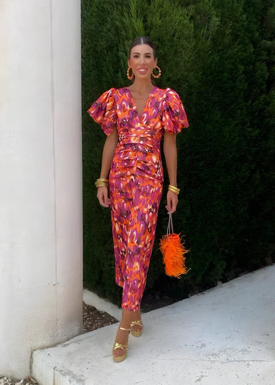 Jorien™ | Dress With Pleated Sleeves