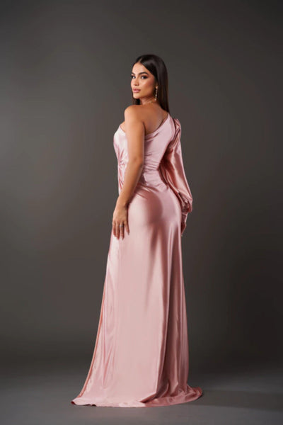 PAIGE | ONE-SHOULDER EVENING GOWN
