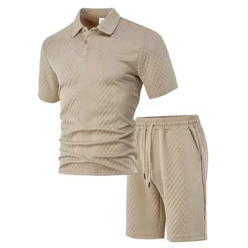 Valentino Cream Shirt And Shorts Set