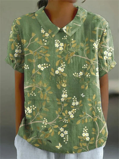 Marilyn™ | Lightweight Floral Blouse with Relaxed Fit