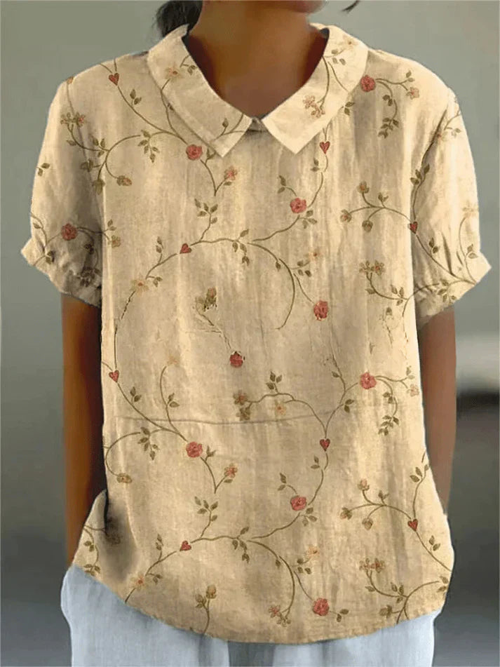 Marilyn™ | Lightweight Floral Blouse with Relaxed Fit