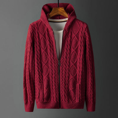 Jack Washington Hooded Knit Cardigan