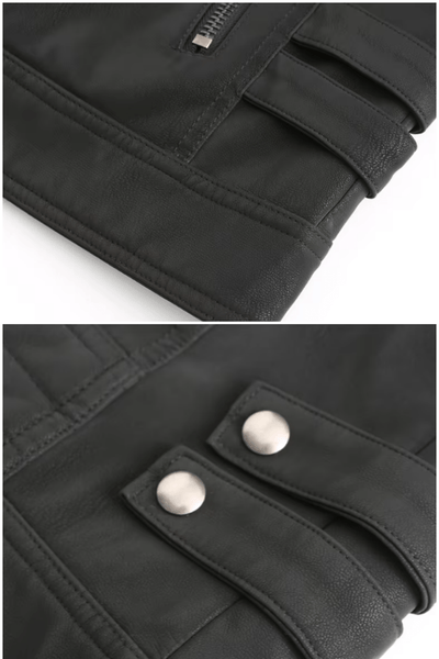 Jack Washington Retro Leather Jacket