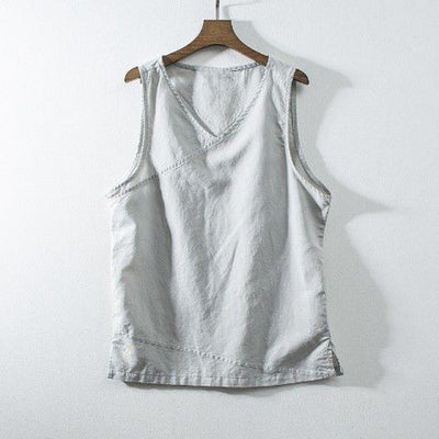 Jack Washington Retro Linen Vest