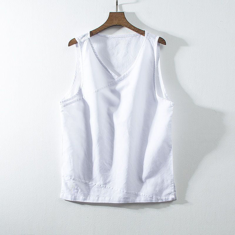 Jack Washington Retro Linen Vest