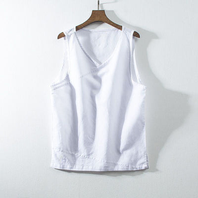 Jack Washington Retro Linen Vest