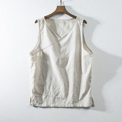 Jack Washington Retro Linen Vest