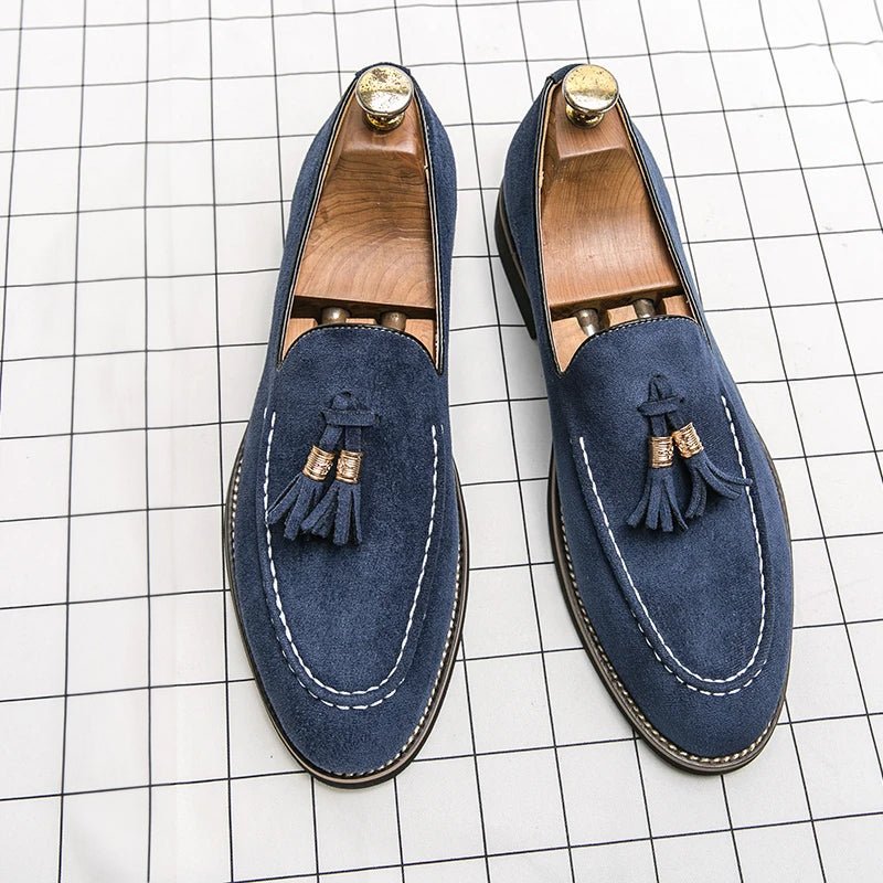 Jack Washington Sovereign Suede Loafers