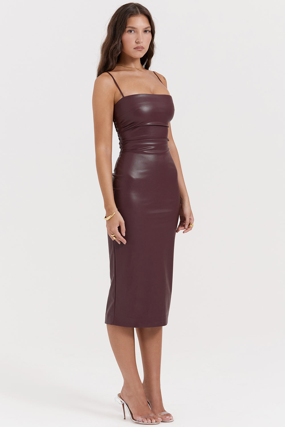 Avencea Leather Dress - A Sign of Bold Elegance and Style