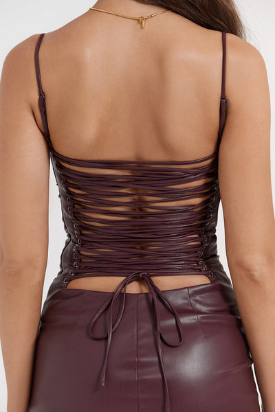 Avencea Leather Dress - A Sign of Bold Elegance and Style