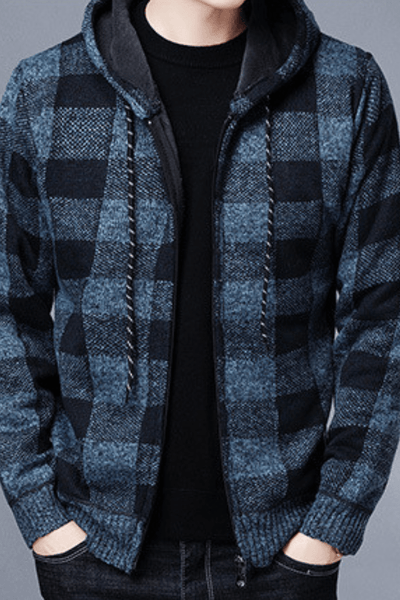 James Scott Checkered Casual Jacket