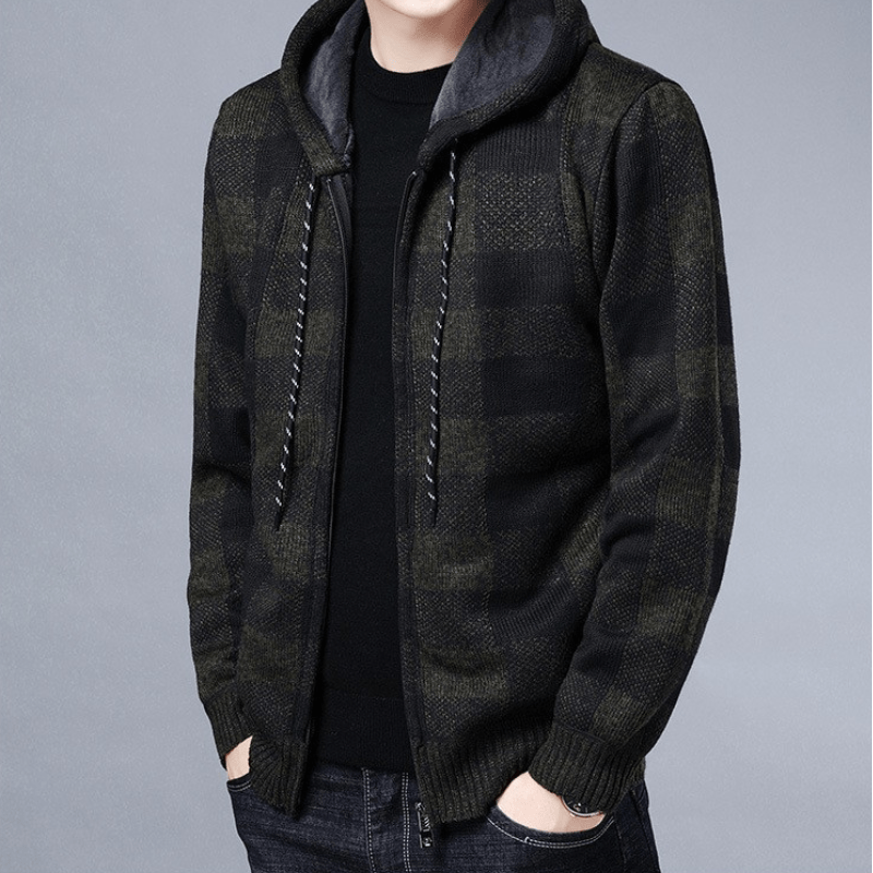 James Scott Checkered Casual Jacket