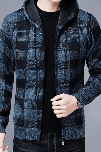 James Scott Checkered Casual Jacket